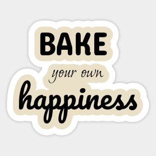 baking is my happiness Sticker